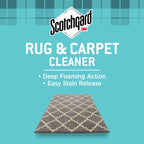 Scotchgard Rug & Carpet Cleaner, Fabric Cleaner Blocks Stains, Cleaning Sprays Make Cleanup Easier, 16.5 oz