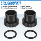 Sconva SPX3200UNKIT Pump Union Connection Kit Compatible with Hayward Tristar, Northstar, EcoStar Pumps, SwimClear Cartridge Filter & Universal H-Series Low Nox Heater (2 Pack)