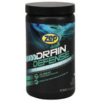 Zep Drain Defense Enzymatic Cleaner Powder - 18 oz (Case of 2) ZDC16 - Safe for Pipes and Septic Systems