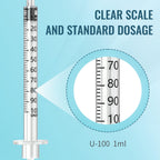 1ml, 30G 5/16" (8 mm), Individual Package, 100 Pcs
