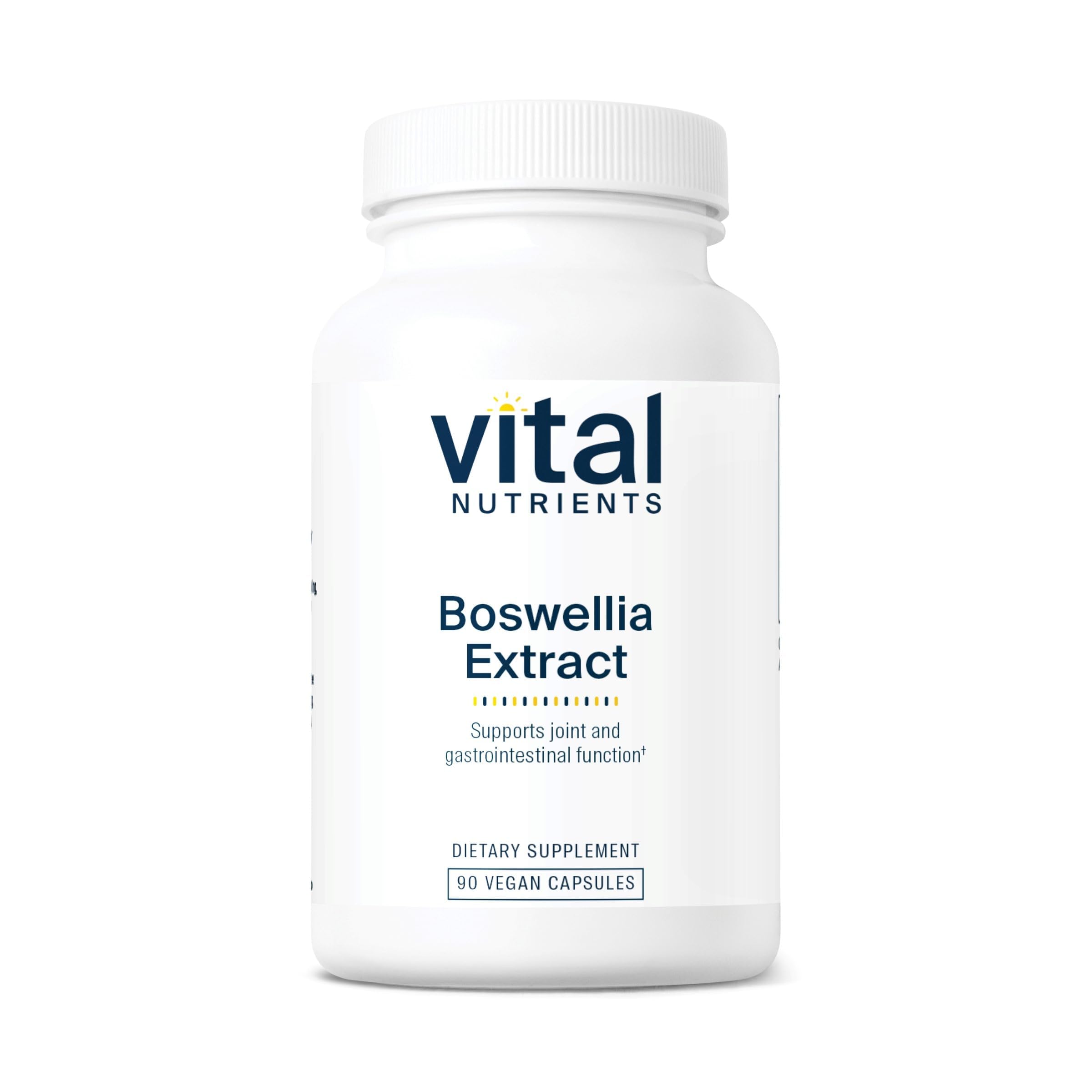 Vital Nutrients Boswellia Extract 400mg - Boswellia Extract Capsules - Herbal Support for Joint, Immune, and Digestive Health - Gluten, Dairy, Soy Free - Non-GMO - 90 Capsules