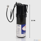 SPP6 Relay/Capacitor Hard Start Kit with 500% Increase Starting Torque for Air Conditioner - Compatible with HVAC Compressor – Replaces SPP6, TJ90HS6,AP4502872,35702, DST-6, ERPP6, HS6, HS650