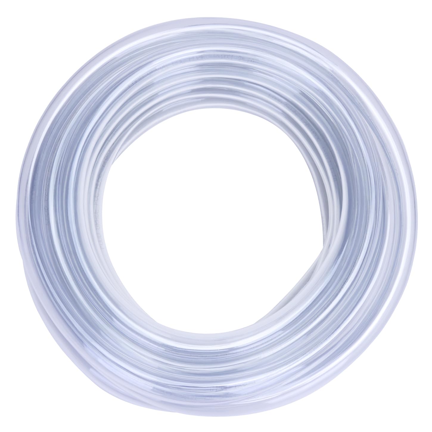 DERNORD PVC Tubing 7/8"ID X 1-1/10"OD Flexible Clear Vinyl Hose 50 Feet for Food Grade