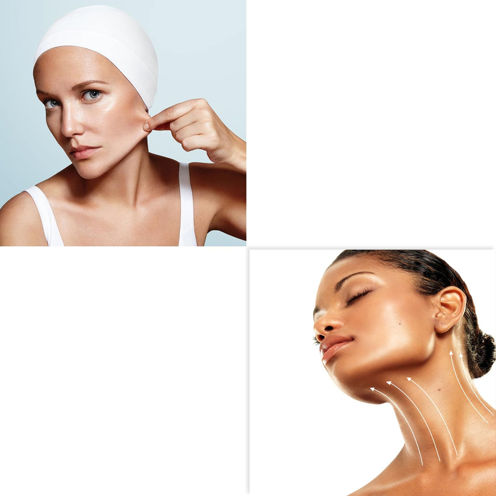 Radio Frequency Skin Tightening Face Machine - Microcurrent Anti-Aging Face Massager Eye De-Puffing Device for Facial Neck Lifting, Firming, Toning, Wrinkle Puffiness Reduction, Upgraded Version