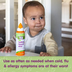 Boogie Saline Nasal Spray Mist for Baby and Kids, Allergy Relief, Nasal Decongestant, Made with Saline, Fresh, 3.1 Ounce (Pack of 3)