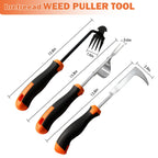 bretreead Weed Puller Tool, 2026 New Portable Hand Weeder Tool, Weeding Tool with Stainless Steel, Garden Tools for Plant & Weeding, Crack Weeder Crevice Tool, Weed Remover Tool for Farm & Backyard