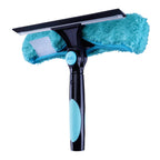 Hicavar 11" Window Squeegee and Microfiber Scrubber 2-in-1 Combo Cleaning Tools (Attachement Only) (9)