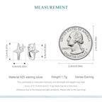 MUNDELL Silver Star Huggie Hoop Earrings for Women Hypoallergenic Earrings