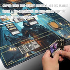 MTG Playmat - Non-Slip Backing Printing, Ideal for Card Game Enthusiasts TCG Playmat (Demon Skeleton-Deck)