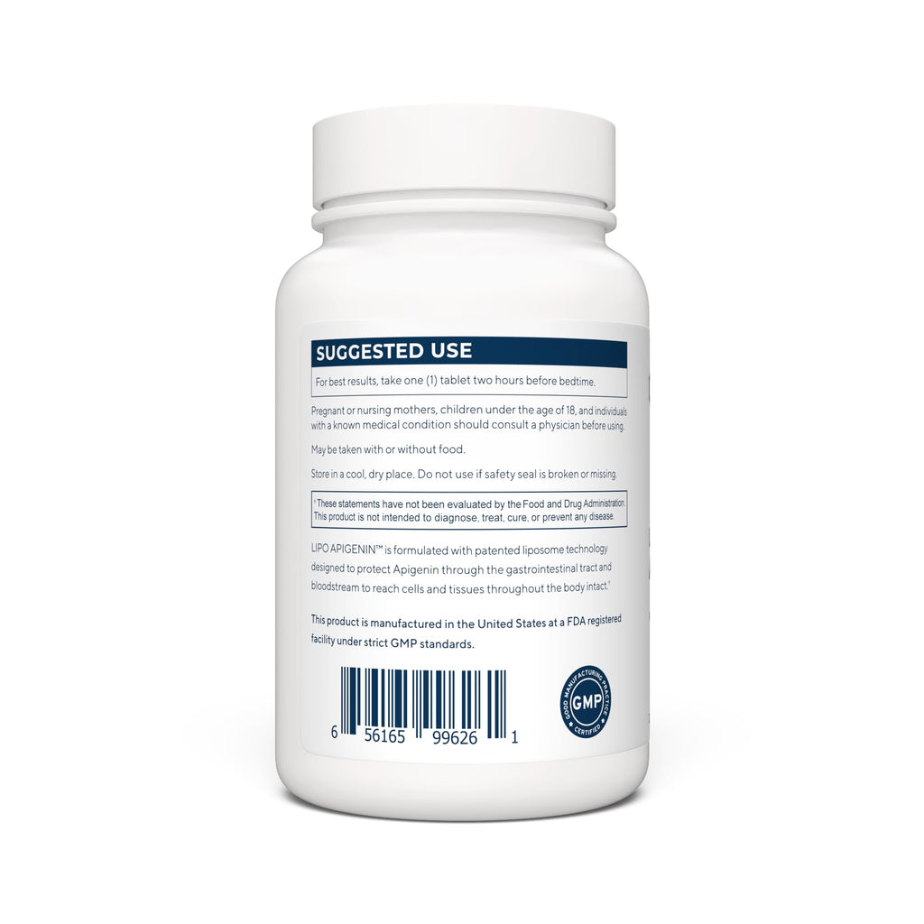 Renue By Science Apigenin | High Strength Liposomal Apigenin Supplement | 90 Apagenine Capsules - 75mg Apigenin per Serving | Non-GMO & Allergen Free | Made in the USA Third-Party Tested