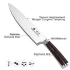 imarku Japanese Chef Knife-Sharp Kitchen Knife 8 Inch, Gift for Mom & Dad