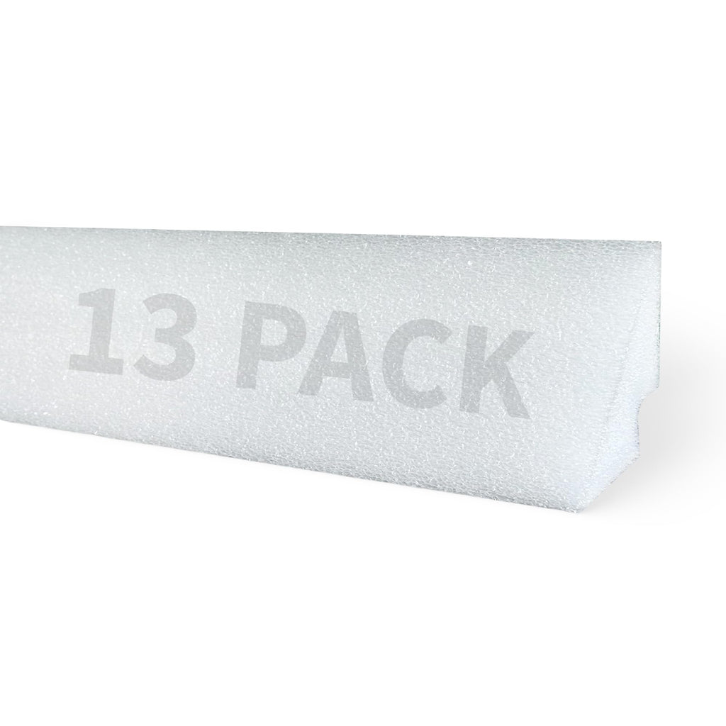Blue Wave Peel and Stick Pool Cove for Above Ground Pools, 13-Pack – Resilient HDPE Construction – 53-Ft of Total Liner Coverage for up to 15-Ft Round Pools – Sand Cove Alternative