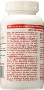 Thrift T-200 Drain Cleaner, 2-Pound by Thrift (Pack of 2)