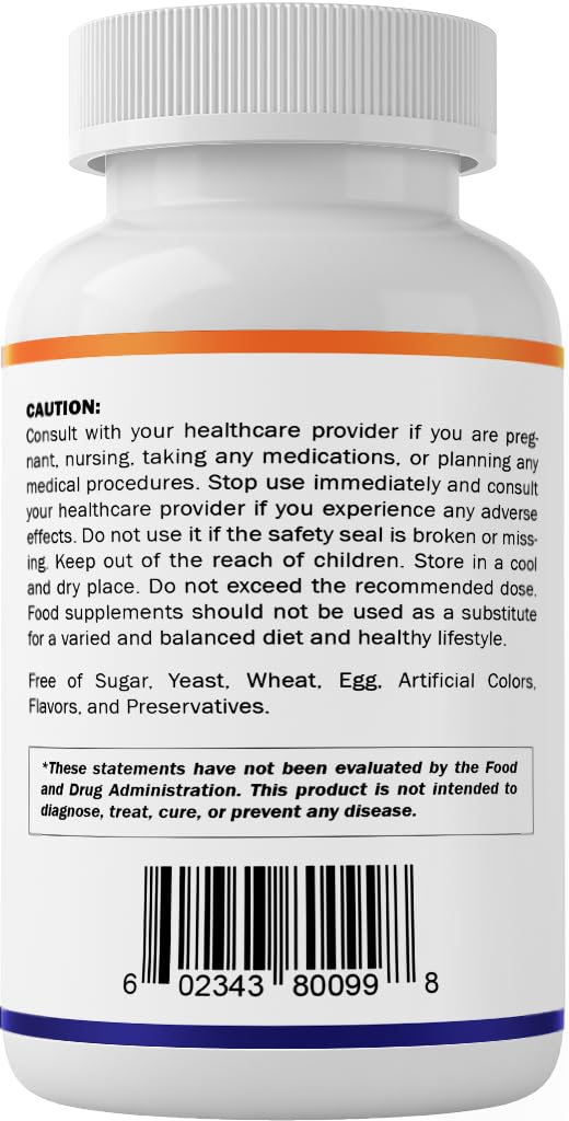 Vitamatic Vitamin B1 (Thiamine) 500mg – 2 Pack (240 Capsules Total)
