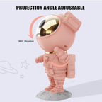 Cute Room Decor Aesthetic - Pink Astronaut Galaxy Projector for Teen Girls Bedroom, Star Projector Night Light with Remote, Kawaii Room Decor, 2025 Christmas Birthday Gifts for Teen Girls (Pink)