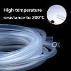 Metaland 5/16" ID Silicone Tubing, Food Grade 5/16" ID x 7/16" OD 32.8 Feet Length Pure Silicone Hoses High Temp for Home Brewing Winemaking