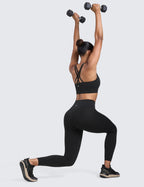 CRZ YOGA Secretsculpt Leggings 25" Black Medium