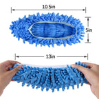 Tamicy Mop Slippers Shoes 5 Pairs (10 Pieces) - Microfiber Cleaning House
