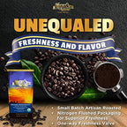 Mt. Whitney Organic French Roast, Dark Roast, Low Acid Coffee (Ground, 12 Oz)