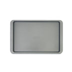 KitchenAid Premium Aluminized Steel Baking Sheet, Nonstick, 10x15 Inch, Contour Silver