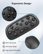 Video Remote Control Fits for GMC Yukon Sierra Chevrolet Tahoe Suburban Silverado Cadillac SRX Escalade ESV 2015-2021, DVD Player Remote Control Replace 84012998 23432163