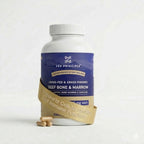 Zen Principle Grass Fed Beef Bone Marrow Supplement, 3300mg. Skin, Oral Health, and Joint Support. Promotes Whole-Body Wellness. Whole Bone Extract, 210 Capsules.