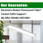 Konideke 25 Pack F32T8/841 Fluorescent Tube 48 Inch, T8 Fluorescent Light Bulb 4 Foot 32 Watt 4100K Cool White 2600 Lumens G13 Base