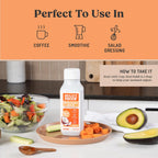 Bulletproof Coconut Brain Octane C8 MCT Oil, 16 Ounces (Pack of 3), Premium Keto Supplement for Sustained Energy, Brain and Body Fuel, Unflavored, Add to Coffee and Smoothies, Packaging May Vary
