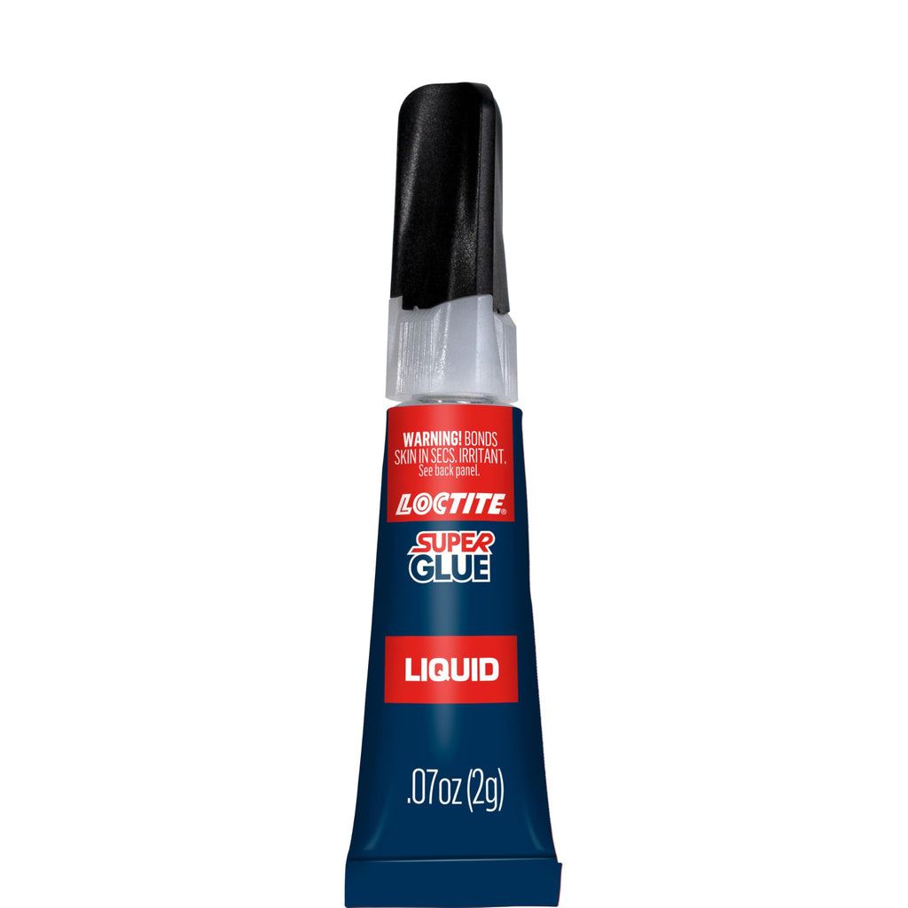 Loctite Super Glue Liquid, 2g Tube (Pack of 12) Instant Adhesive for Plastic, Wood & Metal, Clear Superglue with Precision Nozzle, Quick‑Dry Formula - 24 Tubes Total