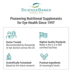 ScienceBased Health HydroEye Dry Eye Supplement – Clinically Tested with GLA & Omega-3 – Supports a Healthy Tear Film for Lasting Eye Comfort – 120 Softgels