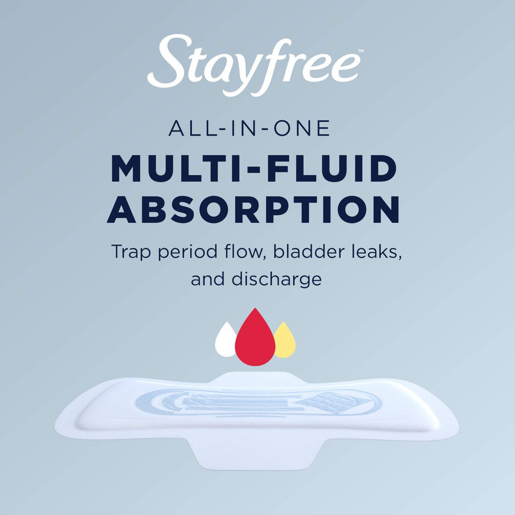 Stayfree Maxi Pads, Deodorant, 66 Count