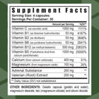 Youngevity Ultimate D-Stress™ – Natural Stress Relief Supplement with Magnesium, Valerian Root Extract, and B Vitamins – Supports Adrenal Health and Nervous System – 120 Capsules (Pack of 1)