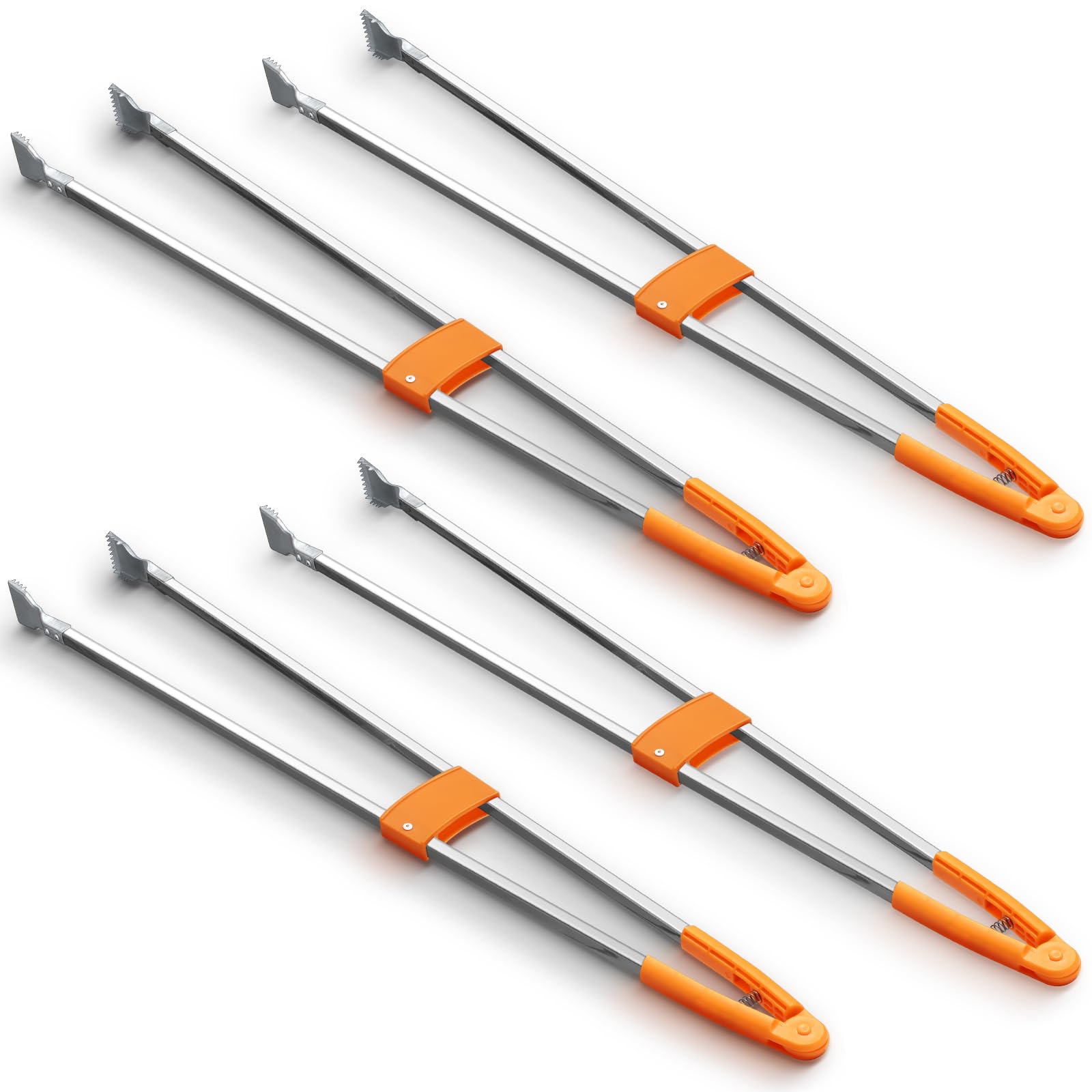 Loyim 4 Pack 36" Reacher Grabber Tool, Lightweight Litter Pick up Sticks