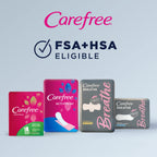 Carefree Body Shape Pant Liners, Regular, Multicolor Unscented 54 Count (Pack of 2)