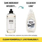 Molly's Suds Liquid Dish Soap | Clean, Simple Ingredients | Extra Scrubbing Power | Unscented, 24 oz - 2 Pack