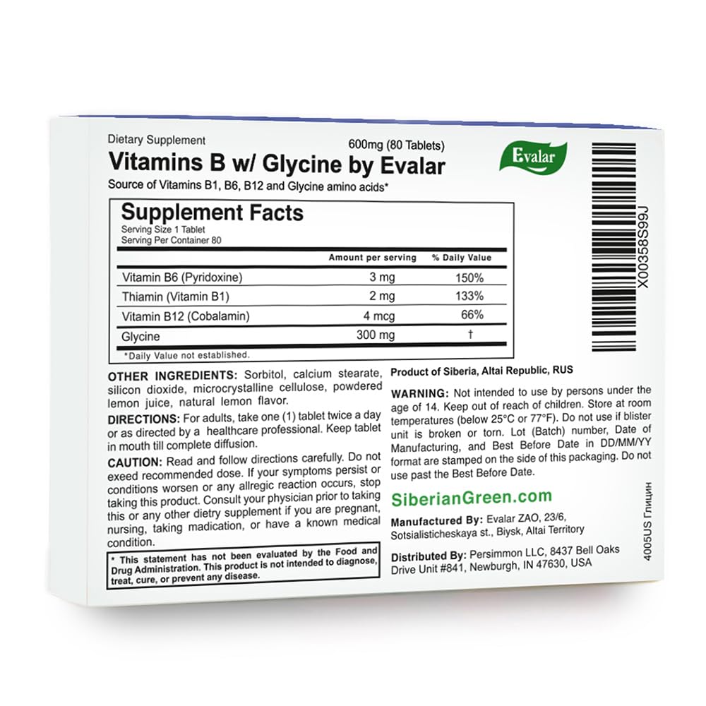 Glycine Forte Evalar 60 Tabs