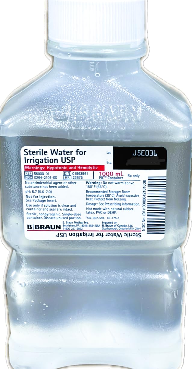 Sterile Water for Irrigation 1000 mL (1000 mL)