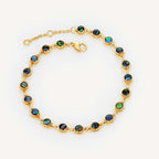 MEVECCO Multicolor Round Station Bracelet for Women