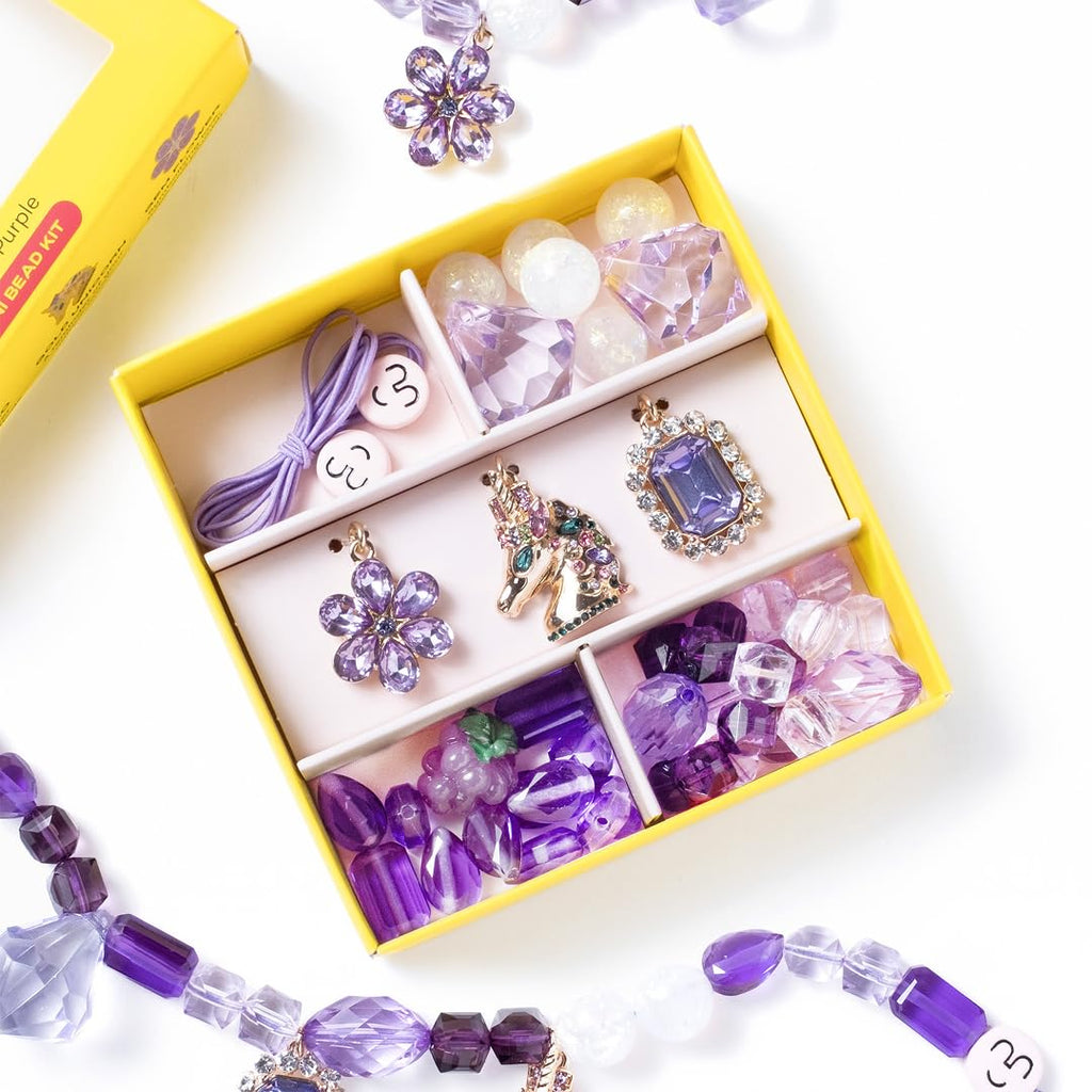 Super Smalls Make It Purple Mini Bead Kit | Ages 4+