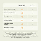 ZBiotics — Feel Better After Drinking, Wake Up Refreshed, Science-Backed, Patented Probiotic for Easier Mornings, Travel-Friendly, 50-Pack of 0.47 Fl Oz Bottles (50 Pack)