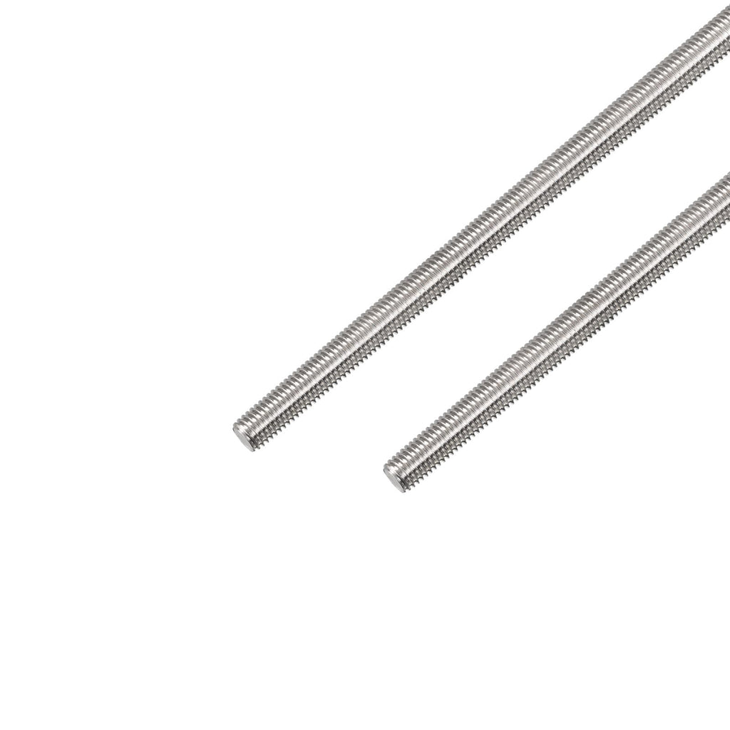 HiPicco 5/8"-18 Fully All Threaded Rod & Studs, 16" Length, 304 Stainless Steel Right Hand Fine Thread Screw for Furniture Anchor Bolts, Clamps, Hangers and U-Bolts