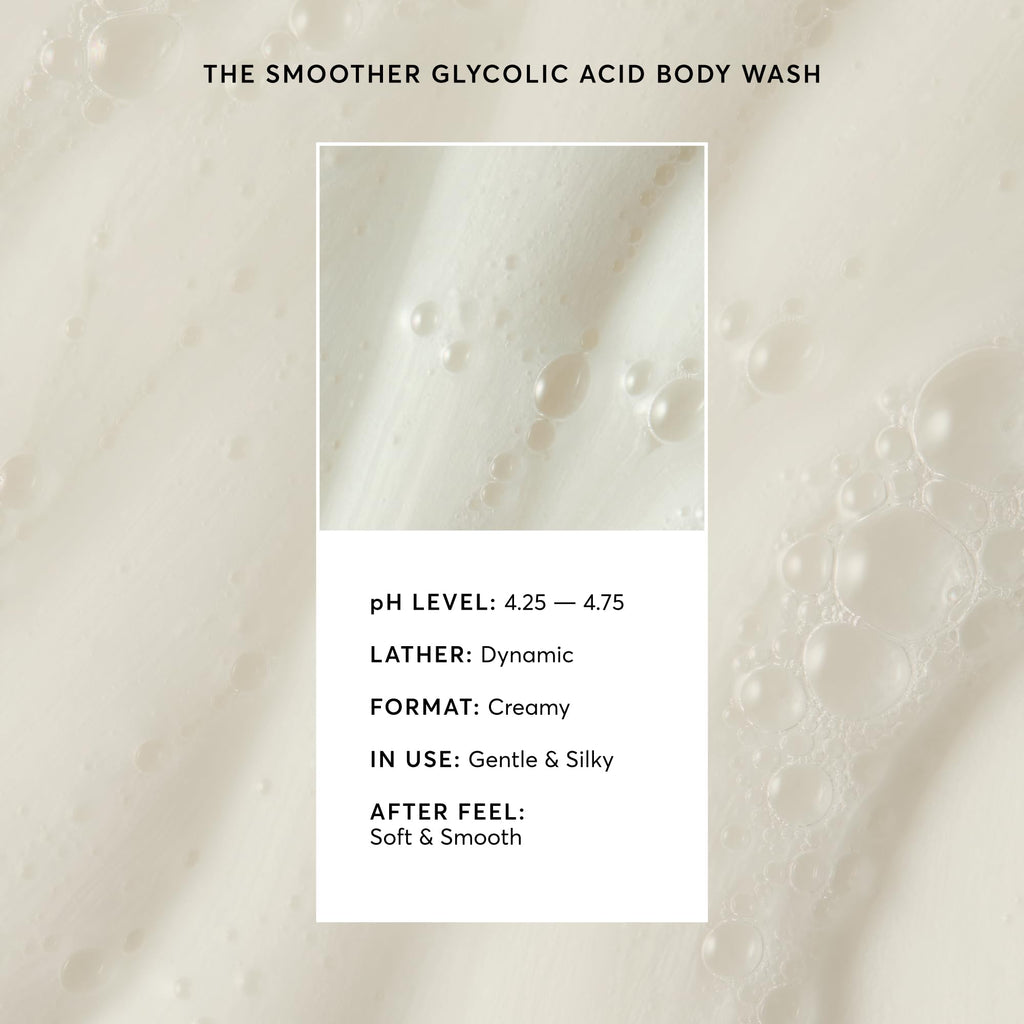 Naturium The Smoother Glycolic Acid Body Wash, 16.9 fl oz