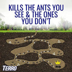 TERRO T1812 Outdoor Liquid Ant Killer Bait Stakes - BkhVHC 8 Count (0.25 oz each), 6Pack