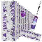 Disposable Mop Pads for S-wiff-er PowerMop Multi-Surface Mopping Pad Refills | Safe on All Finished Floors | Compatible with Swiffer PowerMop (25 Count)