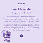 Method Gel Hand Wash, French Lavender, 12 fl oz (Pack of 6)