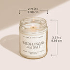 Sweet Water Decor Pumpkin Spice Candle, Thanksgiving & Halloween 9oz Decor