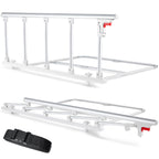CanFord Bed Rails for Elderly Adults Safety, Folding Bed Assist Rail Handle for Seniors & Surgery Patients, Fall Prevention Safety Hand Guard Fit King, Queen, Full, Twin(Tool-Free Assembly), 48"x17.2"