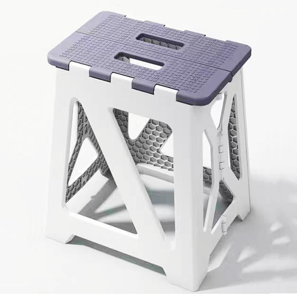 Foldable Bath Shower Safety Chair Seat Grey, Foldable and Anti-Slip Bench Bathtub Stool for Elderly or Seniors (Foldable ShowerChair 15.7" H Grey, Seat Size 12.4" x 8.3“