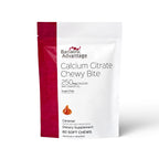 Bariatric Advantage Calcium Citrate Chewy Bites 250 mg with Vitamin D3 - Chewable Supplement for Bariatric Surgery Patients - Sugar-Free Calcium Chews - Caramel Flavor - 60 Count