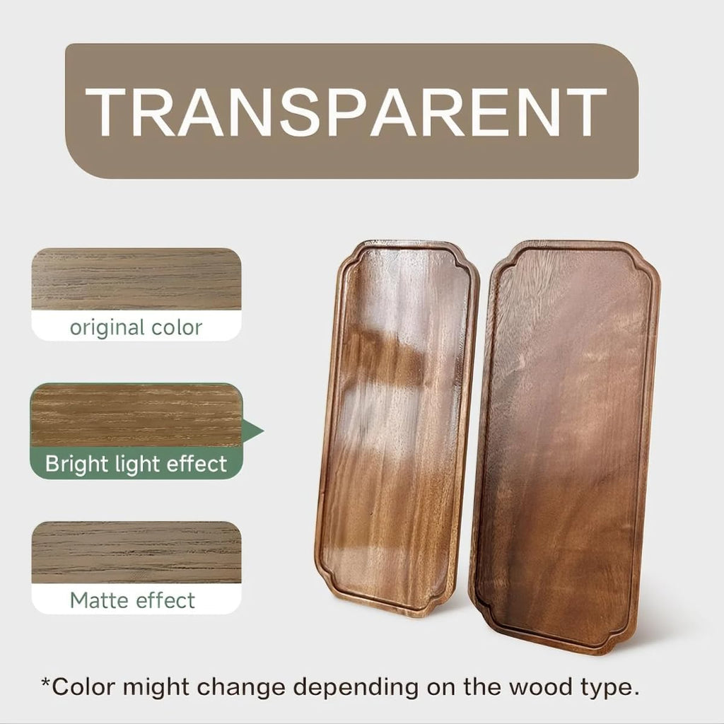MOLLOR Wood Stain, 16 Oz Water Based Wood Stain and Sealer in One - No Priming, No Top Coat Required, Fast Drying|Low Odor|Non-Toxic, Perfect for Indoor and Outdoor Furniture (Transparent with Tools)